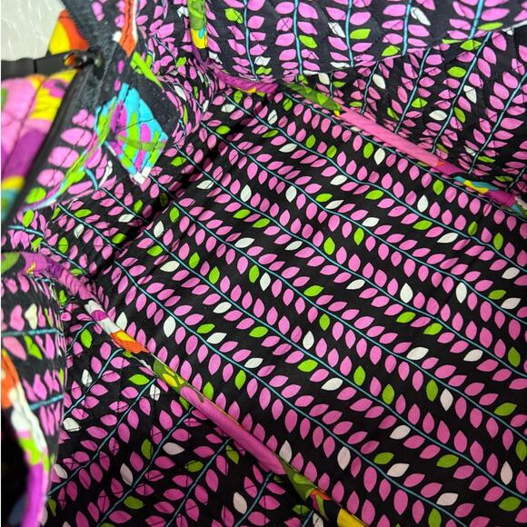 Vera Bradley Large Weekend Va Va Bloom Tote Shoulder Bag - Picture 8 of 11
